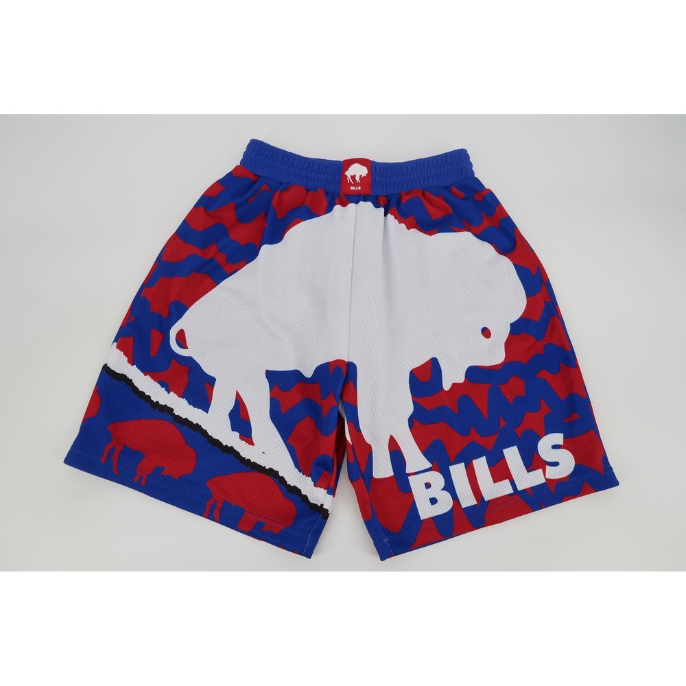 Mitchell & Ness Buffalo Bills Jumbotron‎ Shorts Mens Medium Mesh Throwbacks
